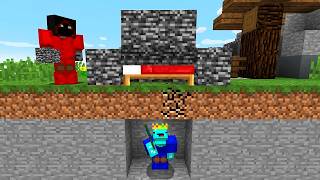 I TROLLED BadBoyHalo in Bedwars [upl. by Ahsiya6]