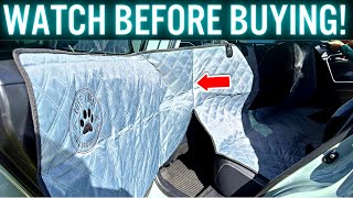 Ruff Liners Dog Back Seat and Door Cover Dog Car Seat Covers Complete Demo amp Review [upl. by Ward]