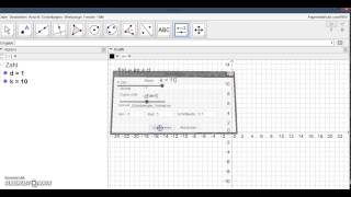 Geogebra Schieberegler erstellen [upl. by Babbette]