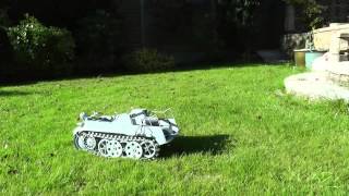 16 RC kettenkrad second test drive [upl. by Imer]