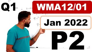 Jan 2022P2  WMA1201  QNo1  Definite integral trapezium rule  IAL Pearson Edexcel [upl. by Yrelle680]