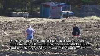 Surface Searching amp Dry Sifting for Diamonds at Crater of Diamonds State Park [upl. by Acey]