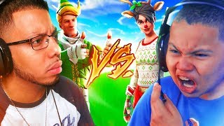 1V1 KAYLEN VS CHRIS FIGHT OF THE YEAR OMG SO MUCH ON THE LINE MOST INTENSE FORTNITE 1V1 EVER [upl. by Fidellas]