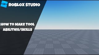 How to make Tool AbilitiesSkills in Roblox Roblox Studio Scripting Tutorial 2024 [upl. by Junius805]