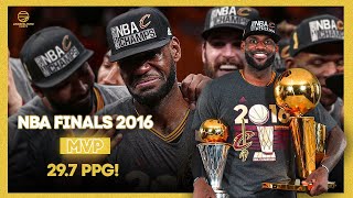 LeBron James 2016 NBA Finals MVP ● Full Highlights vs Warriors ● 297 PPG ● 1080P 60 FPS [upl. by Zirtaeb]