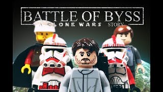 LEGO Star Wars A Clone Wars Story  The Battle of Byss [upl. by Maurita623]