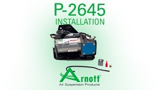 Arnott P2645  Video Installation for Land Rover Discovery LR3LR4 and Range Rover Sport [upl. by Sand545]