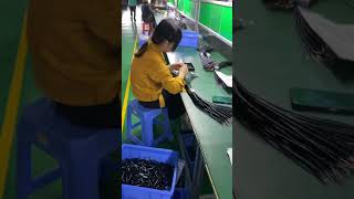 Our factory is in Dongguan city China and our workers are doing excellent jobs wiring auto cars [upl. by Uriiah]