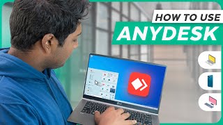 How to use AnyDesk to Access Remote Computer [upl. by Marris316]