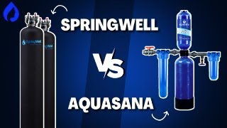 SpringWell vs Aquasana Which Is The Best Whole House Water Filter In 2024 [upl. by Ahsino]