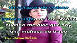 Muñeca de Trapo  Elisa Guerrero  Karaoke [upl. by Enitsirc146]