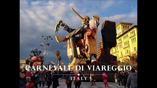 Viareggio Carnival Carnevale di Viareggio  Italy  Travel Video [upl. by Casi]