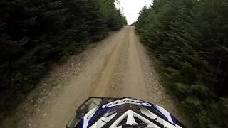 Bemis Mountain Trail Oquossoc Maine ATV ride II [upl. by Edmondo103]