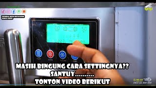 TUTORIAL  CARA MENGGUNAKAN MESIN ES KRIM  CARA SETTING amp PENJELASAN FITUR [upl. by Anelrahs]