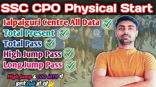 SSC CPO 1st Day Of PET Test Kya Raha aaj ka Result 🤔 किस Event में कितने हुए pass ✅ [upl. by Ardnuaek286]