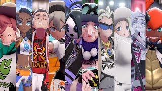 Pokemon Sword and Shield  All Gym Leader Battles [upl. by Anileba458]