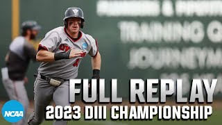 2023 DIII baseball championship final game 1 Lynchburg vs Johns Hopkins  FULL REPLAY [upl. by Previdi224]