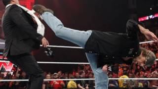 Raw Shawn Michaels returns to Raw [upl. by Annait]