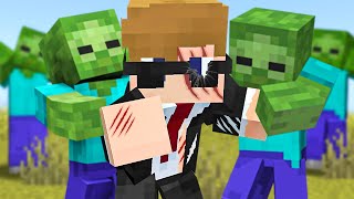 I Survived a Zombie Apocalypse in Minecraft [upl. by Fronia335]