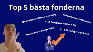 TOP 5 BÄSTA Fonderna [upl. by Edlyn]