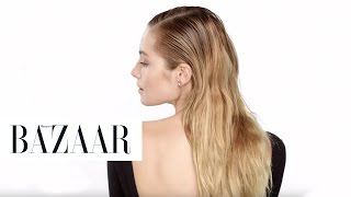 How to Wear the Wet Hair Trend with Bridget Malcolm [upl. by Brottman]