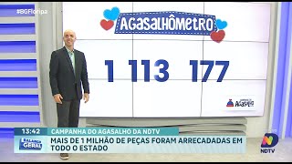 Campanha do Agasalho NDTV mais de 1 milhão de peças arrecadadas em todo o estado [upl. by Lladnik]