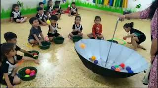 Butterfly Pre School Keshod Ball throw [upl. by Mozza]