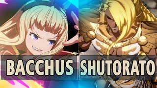 GBVSR🔥Bacchus Cagliostro Vs Shutorato Beelzebub🔥 High Level Gameplay [upl. by Mozes]