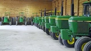 Machinery Pete Low Hour John Deere Tractor Collection in NY [upl. by Daugherty]