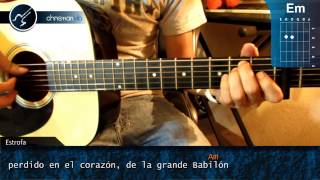 Cómo tocar quotClandestinoquot de Manu Chao en Guitarra Acústica HD Tutorial  Christianvib [upl. by Eilra267]