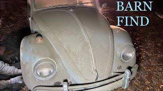 Will it Run and Drive Forgotten 1967 Vw Beetle Found  First Start in Years [upl. by Grunenwald]