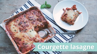 RECEPT  Courgette Lasagne [upl. by Pavlov749]