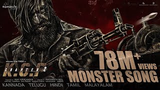 The Monster Song  KGF Chapter 2  Adithi Sagar  Ravi Basrur  Yash  Sanjay Dutt  Prashanth Neel [upl. by Attenwahs370]