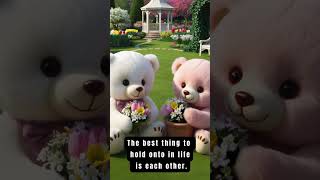 Teddy story  Love quotes 🧸❤️ animation shorts [upl. by Roban831]