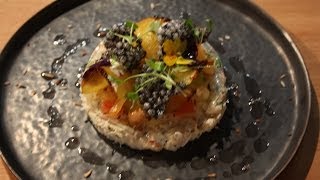 Michelin star chef Richard Davies creates a fresh crab salad recipe [upl. by Eirlav505]