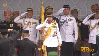 Brunei Darussalam National Anthem  Sultans 78th Birthday [upl. by Garate]