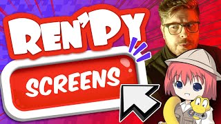 Renpy Screens Tutorial [upl. by Alyse]