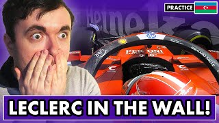 Our Reaction to Practice for the Azerbaijan Grand Prix [upl. by Benedicta]