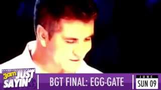 Britains Got Talent Egg throwing Natalie Holt winners Attraction and more drama Just Sayin [upl. by Pendergast]