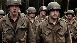 Liberation of Concentration Camps  Clips Band of Brothers [upl. by Reede]