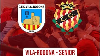 Vilarodona VS Nàstic  Categoria Sènior  Jornada 14  1ª Div Sènior Gr 6A [upl. by Agata998]