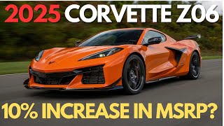 The C8 Corvette Z06 Huge Price Increases On The Way [upl. by Margaret]