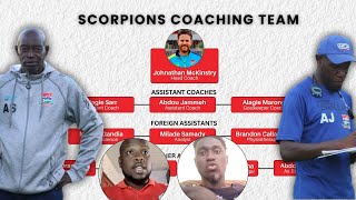 Gambia Football Clip  Head Coach Jonnys Back Room Staff [upl. by Joellen]