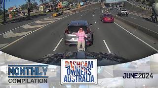 Dash Cam Owners Australia June 2024 On the Road Compilation [upl. by Lahsram]