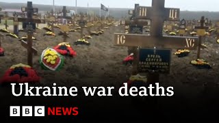 How many Russians have died in the Ukraine war  BBC News [upl. by Atelra]