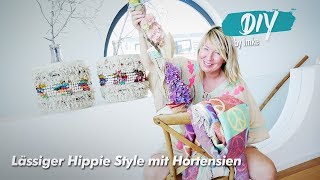 Lässiger Hippie Style mit Hortensien [upl. by Htebasil595]