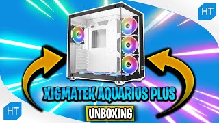 🌊 UNBOXING De Mon BOITIER AQUARIUM 🌊Avec 7 VENTILATEURS RGB XIGMATEK AQUARIUS PLUS 1080p60 [upl. by Aslehc]