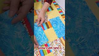 Batik Fabric for EASY Scrappy Looking Quilt [upl. by Pedrick]