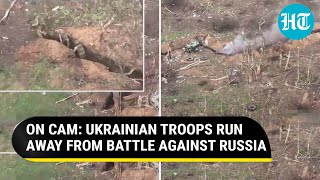 Russian Blitz Makes Ukrainian Soldiers Flee Battlefield Kyivs Army Fire On Own To Foil Escape Bid [upl. by Ocsicnarf]