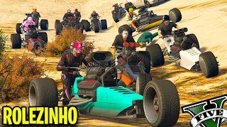 GTA V Online  Rolezinho RALLY ÉPICO com as Motos que Sobem 90 Graus [upl. by Emyaj]